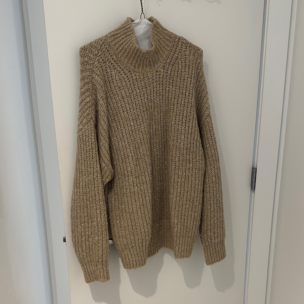 Dynamite Beige Knit Sweater